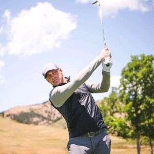 KJUS Men's Navy Blue Radiation Golf Vest Water Resistant Sz 48 Small